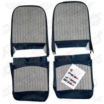 FRONT SEAT COVER KIT-ONE SEAT-FLECK/MIDNIGHT BLUE-'59-'61