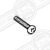 SCREW-PAN HEAD-6/32 UNC x 5/8''