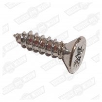 SCREW-SELF TAPPING,COUNTERSUNK, No.6 x 1/2'' CHROME