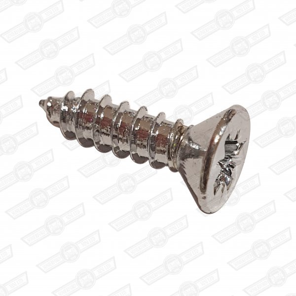 SCREW-SELF TAPPING,COUNTERSUNK, No.6 x 1/2'' CHROME