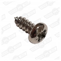 SCREW-SELF TAPPING, PAN HEAD-No.6 x 3/8'' CHROME