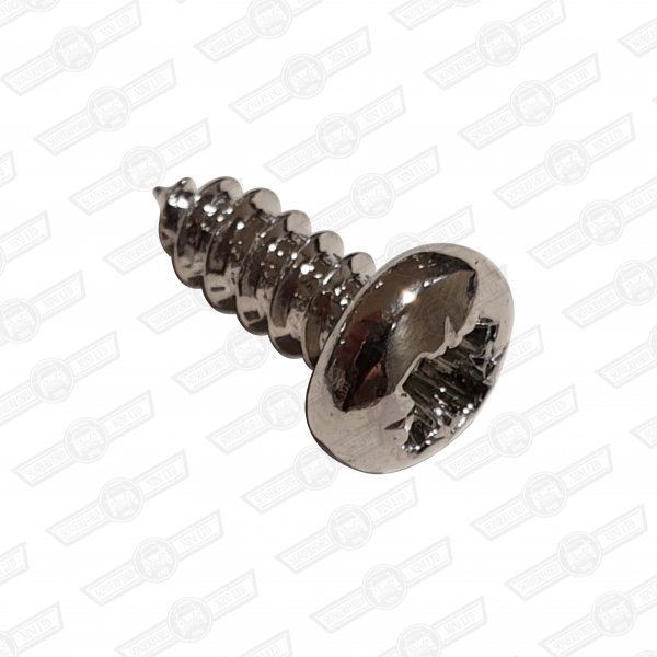 SCREW-SELF TAPPING, PAN HEAD-No.6 x 3/8'' CHROME