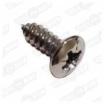 SCREW-SELF TAPPING, RAISED COUNTERSUNK-No.10 x 5/8'' CHROME
