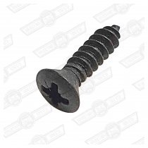 SCREW-SELF TAPPING,RAISED COUNTERSUNK-No 8 x 5/8'' BLACK