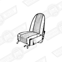 SEAT-HIGH BACKED RECLINING-LH- (state colour)-MK 1 MODELS