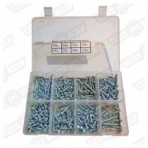 SELECTION PACK-S. TAPPING PAN HEAD SCREWS No8 TO 12 300 PCS