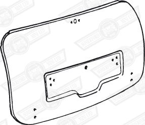 SKIN-BOOT LID OUTER MK1&2