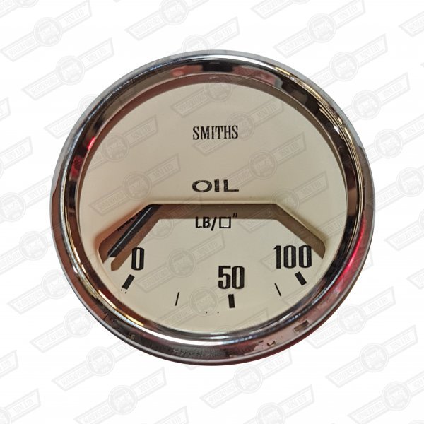 SMITHS OIL PRESSURE GAUGE, 1/2 SCALE MAG'V' BEZ,ELECTRICAL Somerford