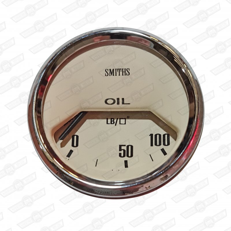 SMITHS OIL PRESSURE GAUGE, 1/2 SCALE MAG'V' BEZ,ELECTRICAL Somerford