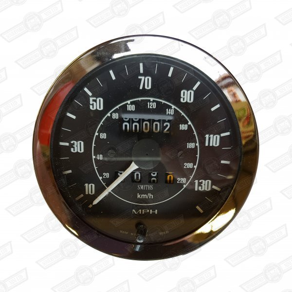 SMITHS SPEEDO 100mm 140 MPH BLACK FACE