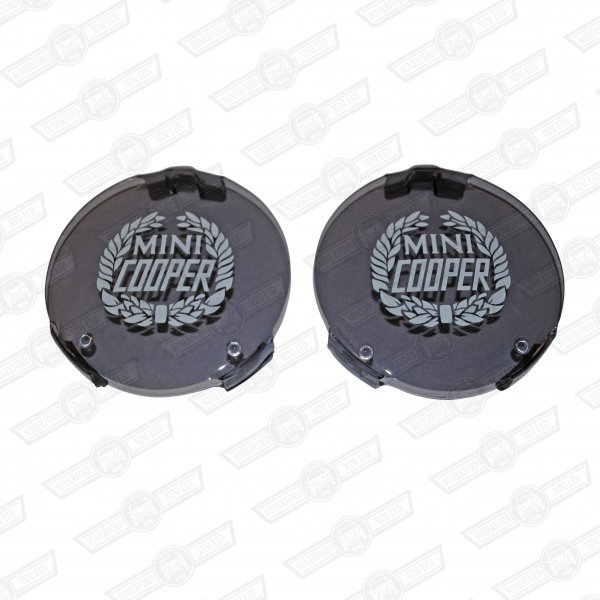 SPOTLAMP COVER -SMOKED COOPER BRANDED-PAIR