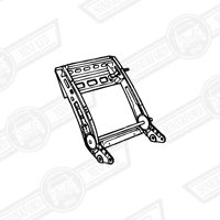 SQUAB FRAME ASSEMBLY-LH-'97 ON