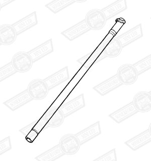 STEERING COLUMN OUTER-'59-'75 WITH STEERING LOCK
