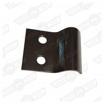 STIFFENER-DOOR CHECKSTRAP-'A' POST END