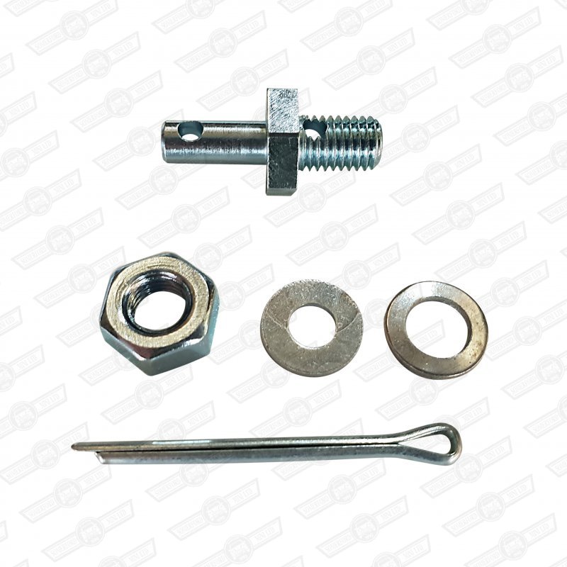 TRUNNION KIT (CONNECTOR)THROTTLE CABLEHS & H4 CARBSMANUAL Somerford...