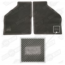 VALTAIN HIGH QUALITY RUBBER FRONT FLOOR MATS- PAIR