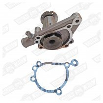 WATER PUMP-ALLOY WITH BY-PASS (cast impellor includes gasket