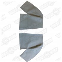 WHEEL ARCH COVERS-PAIR-DOVE GREY-'59 ON