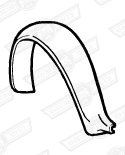 WHEEL ARCH-RH REAR-PRIMED-COOPER 35