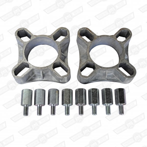 WHEEL SPACER KIT- 1 1/4'' ( 2 x spacers 8 stud bolts)