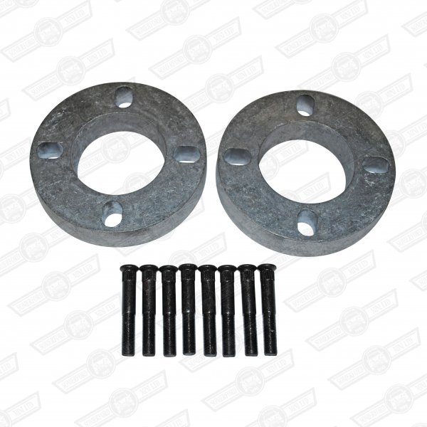 WHEEL SPACER KIT- 1'' ( 2 x spacers, 8 x stud bolts)