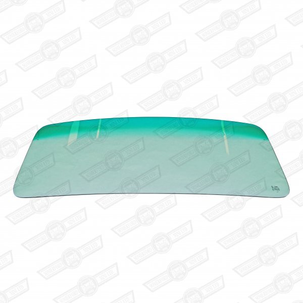 WINDSCREEN-LAMINATED WITH GREEN TOP TINT
